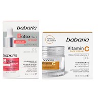 Serum Botox Effect + Crema Facial de Vitamina C - Babaria